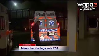 Impresionante caso de niña herida de bala en Llorens Torres  WapaTV [upl. by Adnerol]