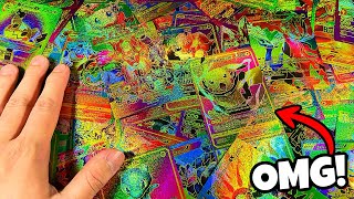 I Found THE CRAZIEST Rainbow Ultra Rare Pokemon Cards You Will Ever See [upl. by Selda]