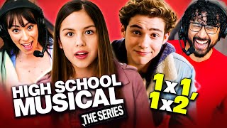 HIGH SCHOOL MUSICAL THE SERIES Season 1 Episode 1 amp 2 REACTION Olivia Rodrigo  HSMTMTS [upl. by Annawad748]