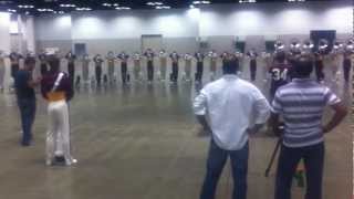 2011 Cadets Hornline  DCI Finals Indoor Warmup Rocky Point Holiday [upl. by Bornstein]