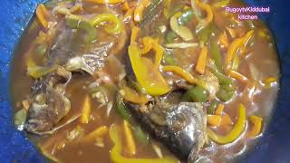 How to make creamy Escabeche RecipeSimple Easy Panlasang PinoyBugoytvkiddubaipaanogumawangescabe [upl. by Audry]