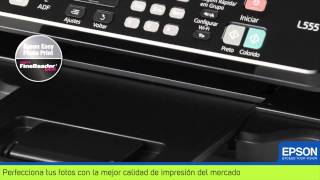 Impresora Multifuncional Epson con Tanque de Tinta L555 [upl. by Aneen928]