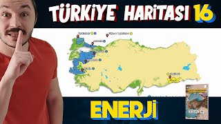 TÜRKİYEDE ENERJİ  Türkiye Harita Bilgisi Çalışması KPSSAYTTYT [upl. by Dronel]