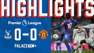 UNBELIEVABLE SAVES 🧤🤯  Premier League Highlights Palace 00 Man Utd [upl. by Kiran]