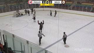 KJHL  1021  Peguis Juniors 8 vs Waywayseecappo Wild 7 [upl. by Enetsirk150]