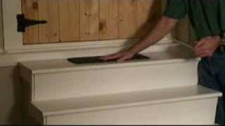 Installing Stair Tread Pads Video [upl. by Llenhoj]