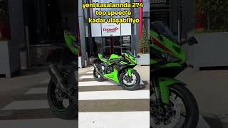 ZORLA R6 YAPTIRAN MOTOR  KAWASAKİ ZX6R [upl. by Alper]