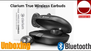 Clarium True Wireless Earbuds Unboxing [upl. by Loriner]