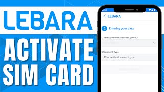 HOW TO ACTIVATE LEBARA SIM CARD NETHERLANDS NEW WAY [upl. by Grange]