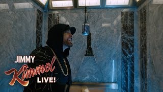 EXCLUSIVE  Eminem Performs “Venom” from the Empire State Building Presented by Google Pixel 3 [upl. by Artkele]