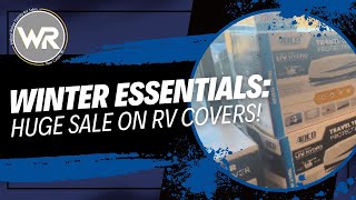 Winter Essentials Huge Sale On RV Covers  Walnut Ridge RV Parts Department [upl. by Eidurt809]