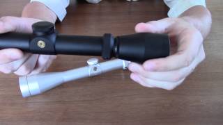 Leupold VX1 39x40 Matte Black and Silver Review and Unboxing [upl. by Aiuqram85]