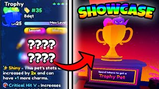 SHOWCASING THE TROPHY PET 🔥🏆  Pet Catchers [upl. by Idur]