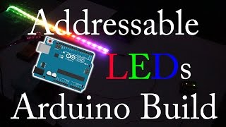 100 Addressable LED Lights Arduino Build Quick [upl. by Darleen393]