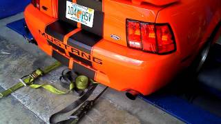 2004 mustang GT dyno [upl. by Hsreh846]