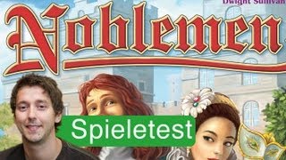 Noblemen Spiel  Anleitung amp Rezension  SpieLama [upl. by Coppinger]