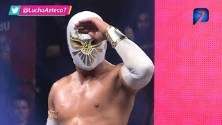 MASCARA DORADA MISTICO CARISTICO vs REY ESCORPION EUFORIA ULTIMO GUERRERO 6Mayo2016 [upl. by Elton]