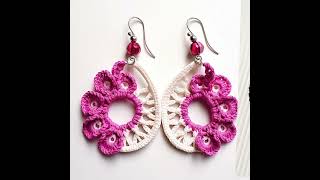 AIDriven Crochet Trendy Earring Ideas [upl. by Barstow]