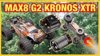 Hobbywing Max8 G2 in the Corally Kronos XTR 2022 [upl. by Rox]