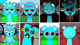 Incredibox  Sprunki ALL SKY in Random Different Mods [upl. by Ajat]