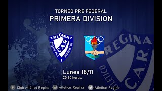 Club Atlético Regina VS Asociación Deportiva Centenario  Pre Federal  1era div  1811 [upl. by Harrod]