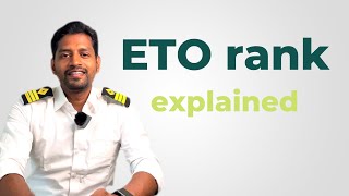 ETO rank in container ship explained [upl. by Nimad651]