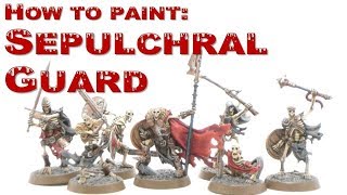 How to Paint Sepulchral Guard [upl. by Oironoh]