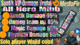 DAMEG ONLY ‼️SCRIP VIP HIGH DAMAGE ML ALL HERO MOBILE LEGEND TERBARU 2024 ANTI BANNED amp NO PASSWORD [upl. by Notyrb]