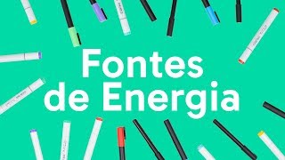 FONTES DE ENERGIA RENOVÁVEIS E NÃO RENOVÁVEIS  QUER QUE DESENHE [upl. by Ettenrahc]