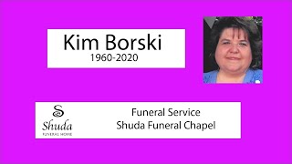 Kim Borskis Funeral Service [upl. by Namhcan]