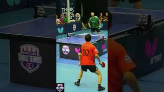 Table tennis doubles are crazy tabletennishighlights tabletennis pingpong MLTT [upl. by Nedry]