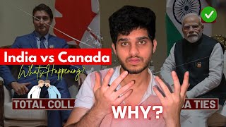 Fight Between India vs Canada🤯 Why  Whats Happening [upl. by Derf430]