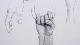 How to Draw Realistic Hands  Different Ways [upl. by Alejandro]