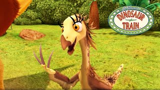 Meeting the Therizinosaurus Family  Dinosaur Train [upl. by Feinberg230]