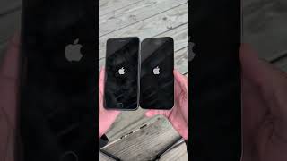 iPhone 16 Pro VS iPhone 8 plus Boot Up Test [upl. by Knick]