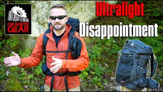 ⚠️ This is Why I Dont Recommend This Pack  Granite Gear Crown 2 60L Backpack Review [upl. by Aivato369]