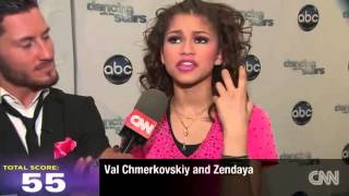 Zendaya amp Val Colaborated on DWTS Hip Hop Choreography [upl. by Hsakiv]