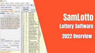 SamLotto Lottery Software Overview [upl. by Eggleston14]