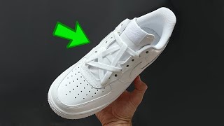 HOW TO DO STAR LACES ON AIR FORCE 1 LOW [upl. by Schriever797]