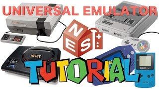 Tutorial Universal Emulator y cómo sincronizar mando Xbox para jugar a juegos antiguos [upl. by Schwejda]