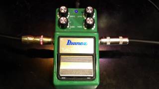 Ibanez TS9DX Turbo Tube Screamer [upl. by Saffier536]