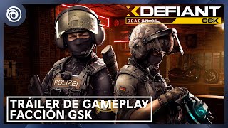 XDefiant Tráiler de Gameplay de la Facción GSK [upl. by Buatti]