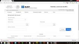 SAT  Imprimir su Cédula de Identificación Fiscal RFC y los acuses del RFC  Actualizado [upl. by Melinde85]