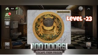 100 doors escape from prison level 23 off 100 [upl. by Gui893]