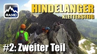 Hindelanger Klettersteig 2 Fotogene Gratkletterei Allgäu GoPro HD  Abenteuer Alpin 2013 12 [upl. by Dahsraf]