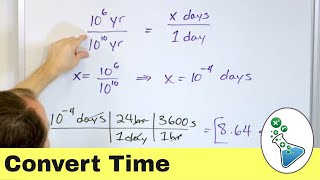 How to Convert Units of Time [upl. by Anileh]