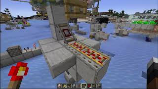 Minecraft Hopper Minecarts as mobile Item Filters [upl. by Ahscrop779]