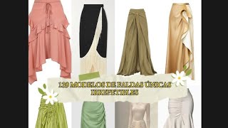 🤩139 MODELOS ÚNICOS🤩 DE FALDAS IRREPETIBLESskirts 🤩 [upl. by Woodrow]