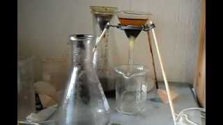 Filtering acidbase extraction [upl. by Nafis248]