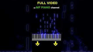 How to play Sunstroke Project amp Olia Tira  Run Away Epic Sax Guy 🇲🇩 Moldova on piano shorts [upl. by Kosak]